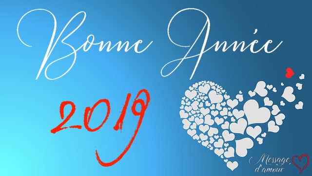 bonne année 2019 mariage