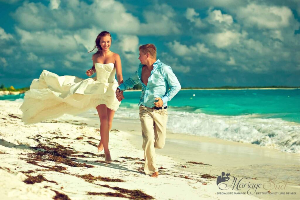 mariage sur la plage reussis