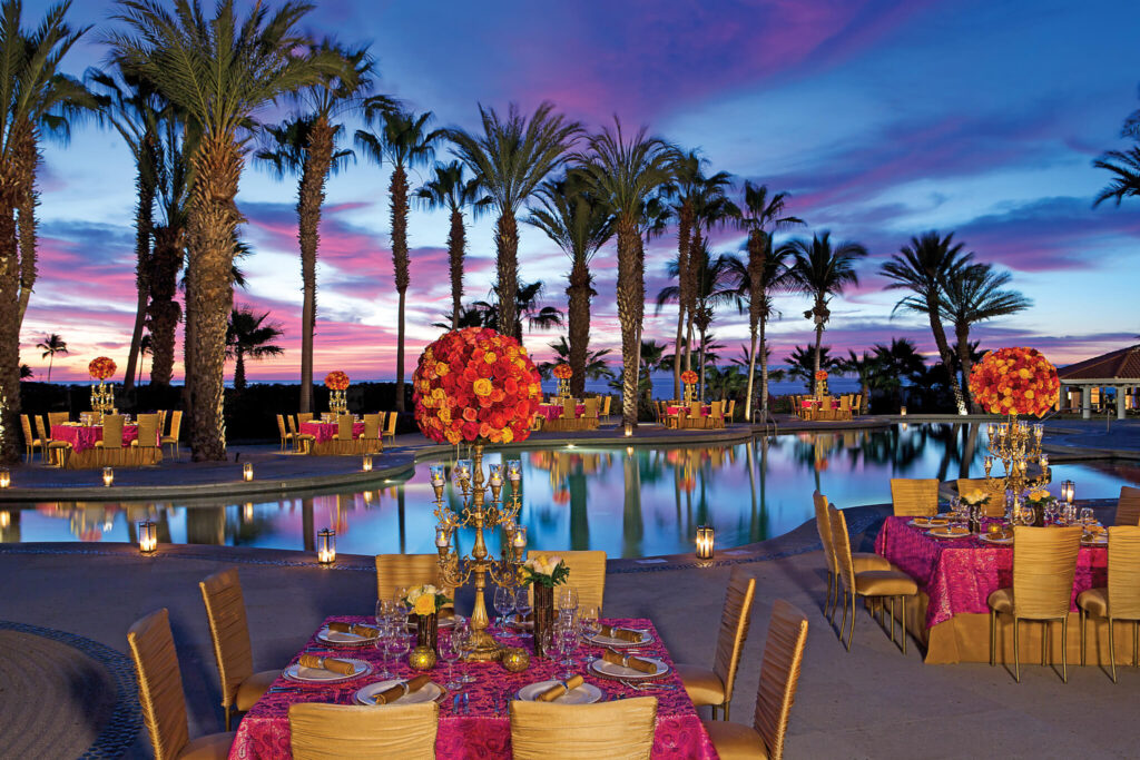 dreams los cabos private diner pool